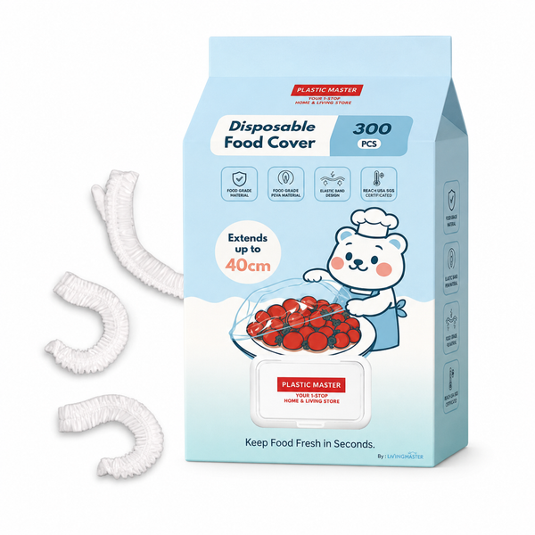 Disposable Elastic Food Cover on white background